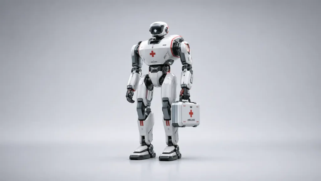 A robot ambulance in China signals the market is growing up