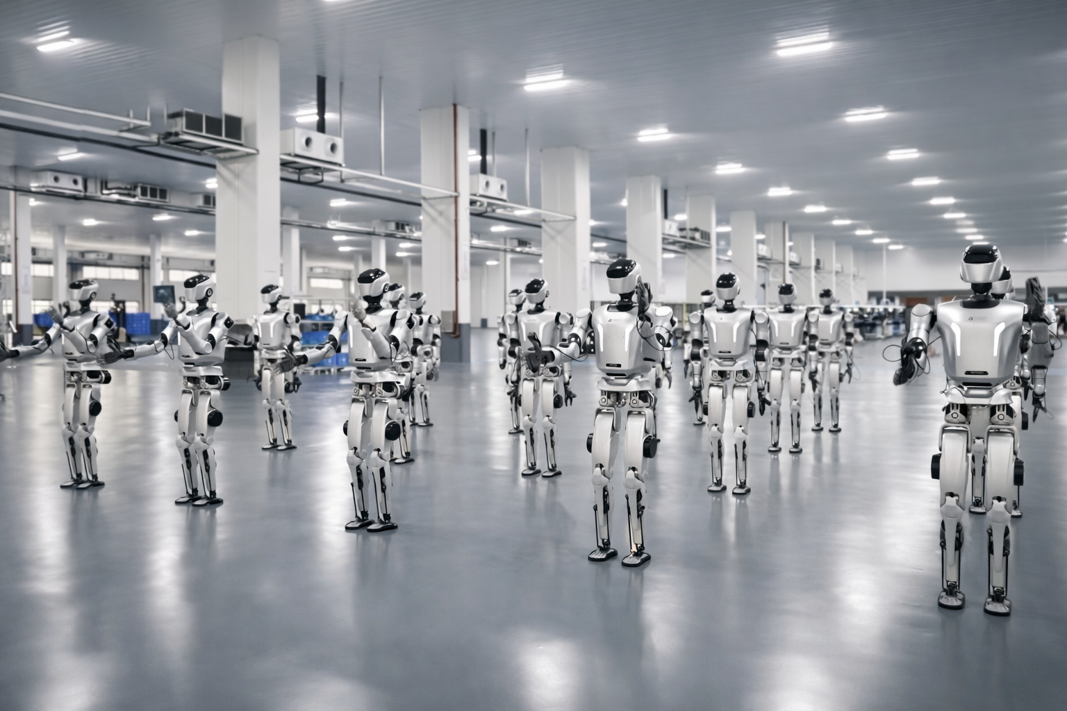 China’s humanoid robot push is moving from prototypes to 10000 robots a year