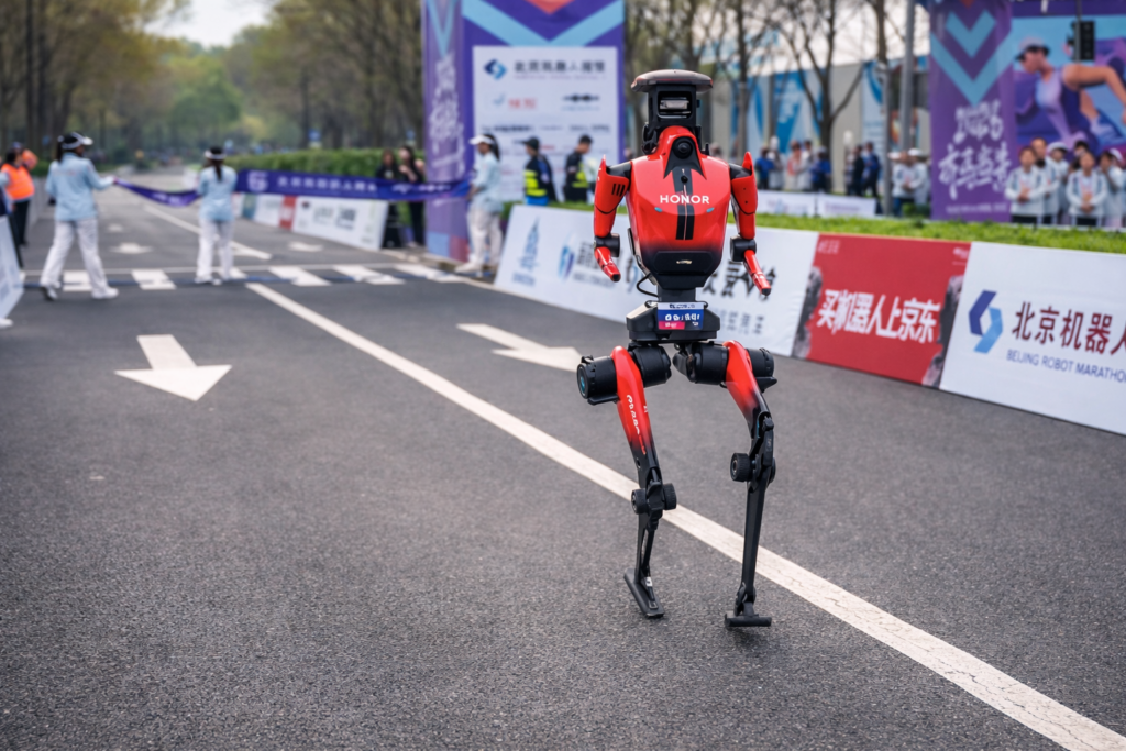 China’s robot half marathon was real, but the headline needs fixing