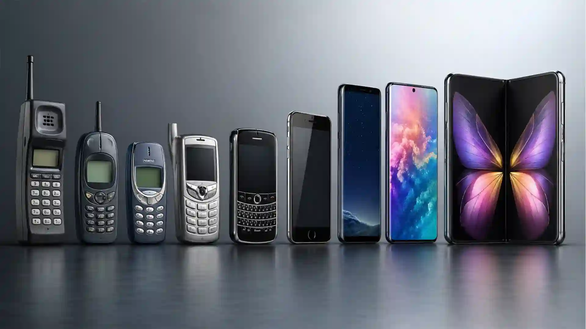 From dumb phones to AI foldables