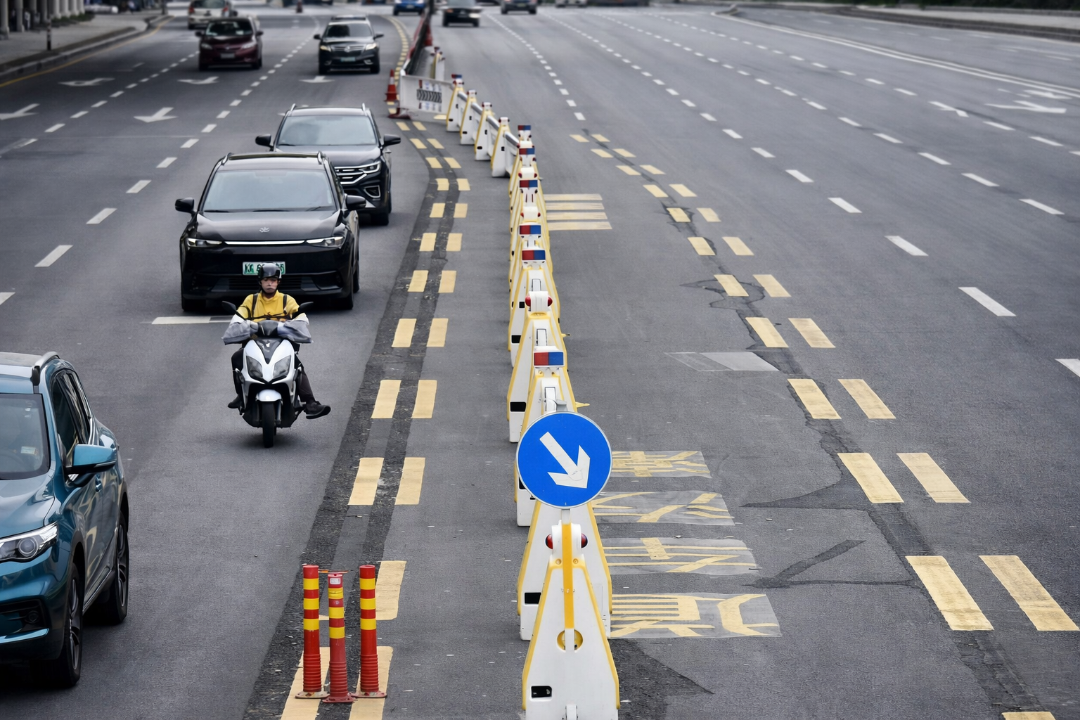 Robotic tidal lanes and the future of reversible streets