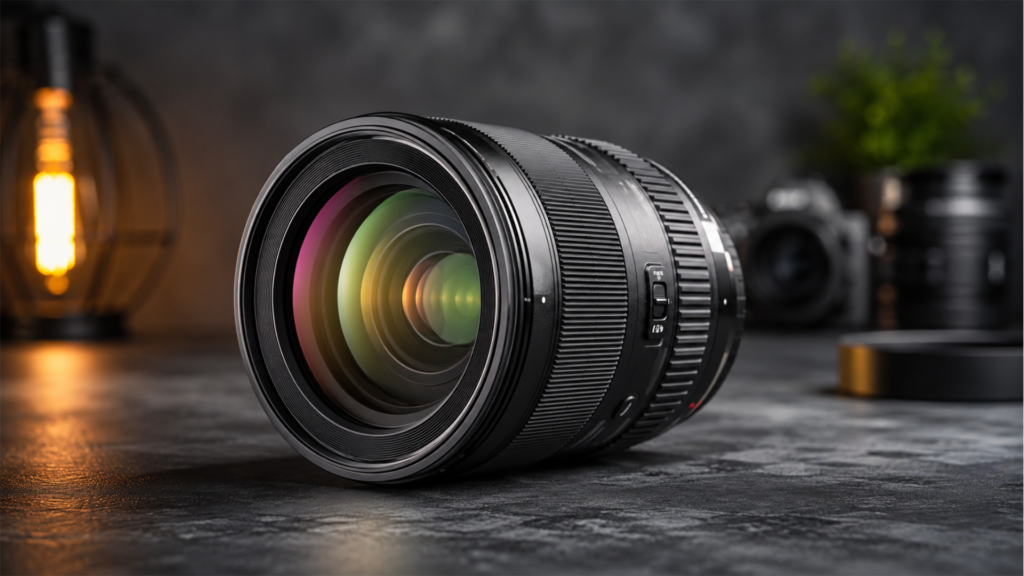 A good photograph still begins with the lens