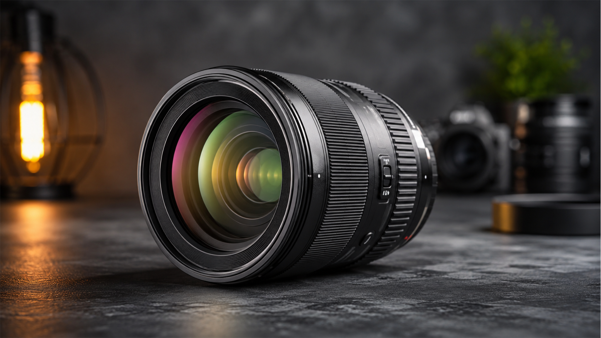 A good photograph still begins with the lens