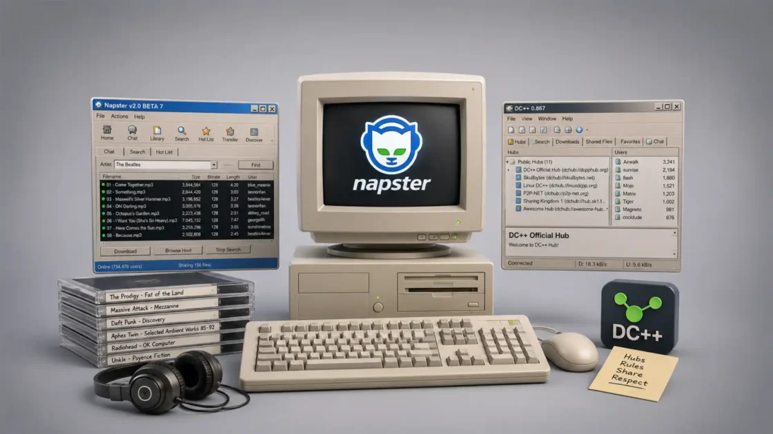 Before the feed, the internet had shared folders