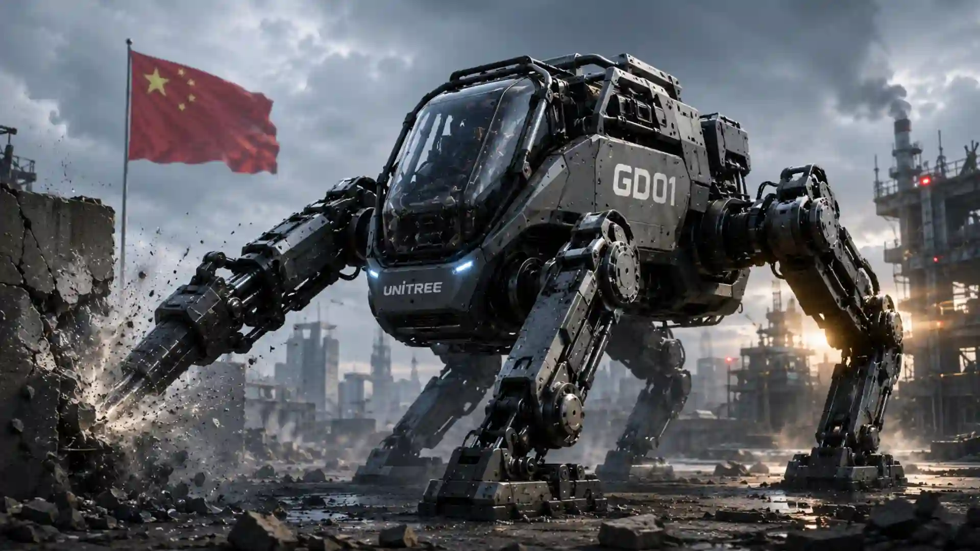 China’s GD01 mech makes battlefield robotics feel uncomfortably close