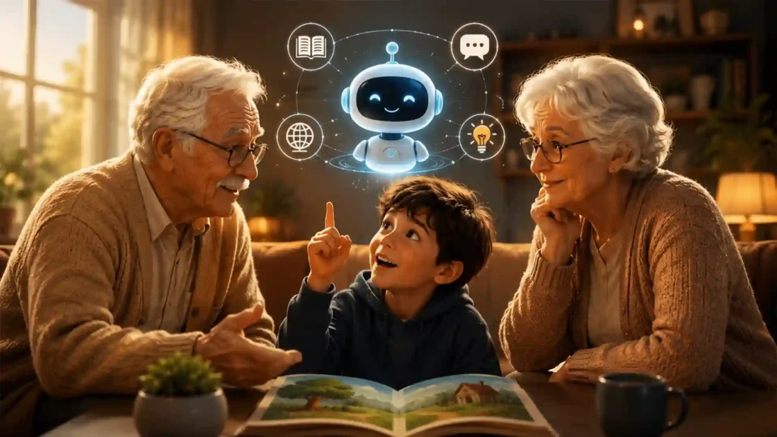 Explaining AI to grandparents without apps or bank accounts