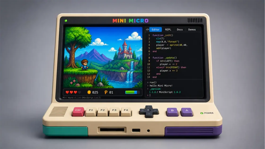 Mini Micro makes a computer feel discoverable again