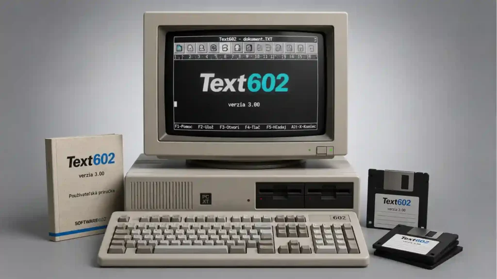 The DOS editor that gave Czech and Slovak offices their voice