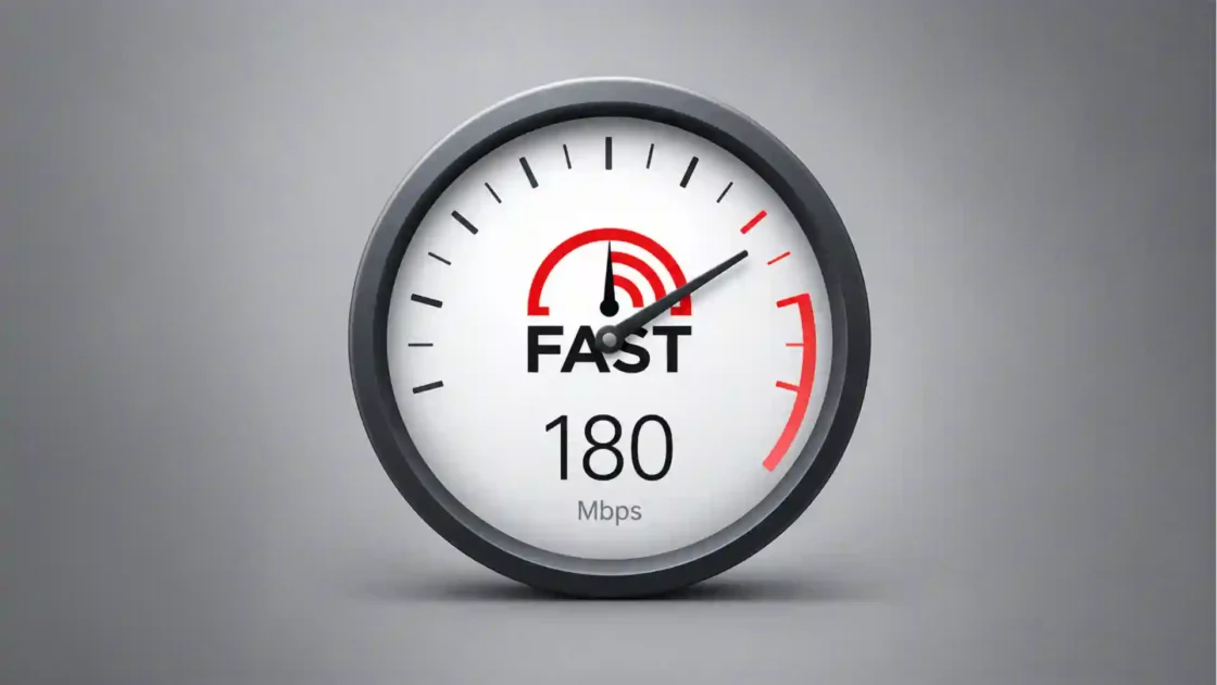 The internet speed test that behaves like a light switch