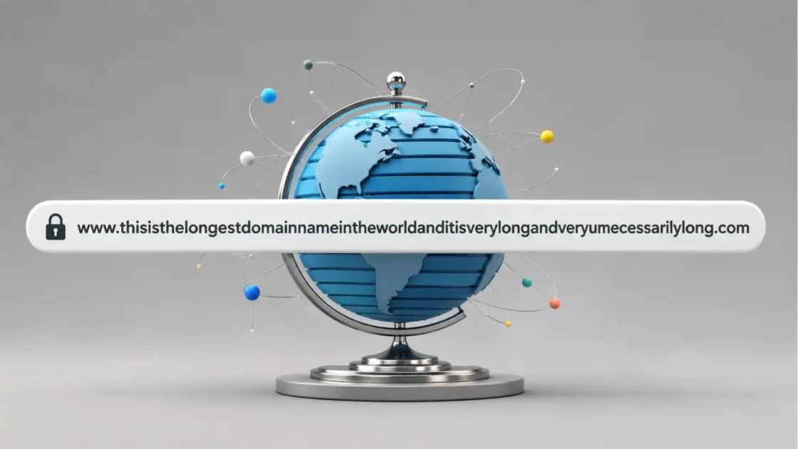 The longest domain name is a joke with paperwork