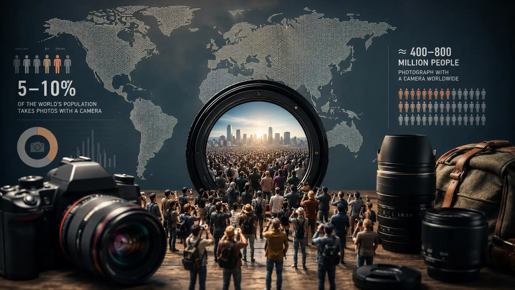 The world takes trillions of photos, but only a small share use dedicated cameras
