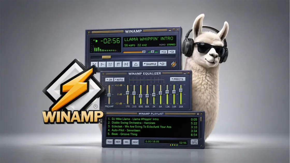 Winamp still feels like the internet before it became expensive