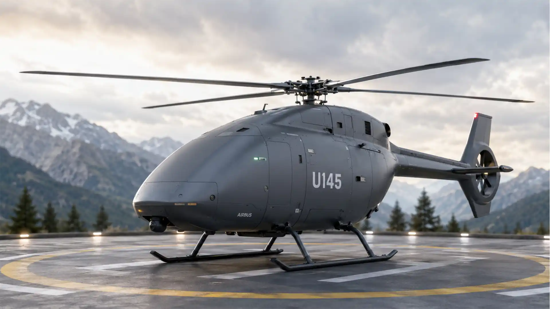 Airbus U145 makes the helicopter drone serious