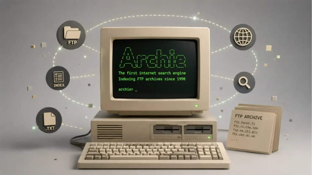 Before Google and before webpages, there was Archie