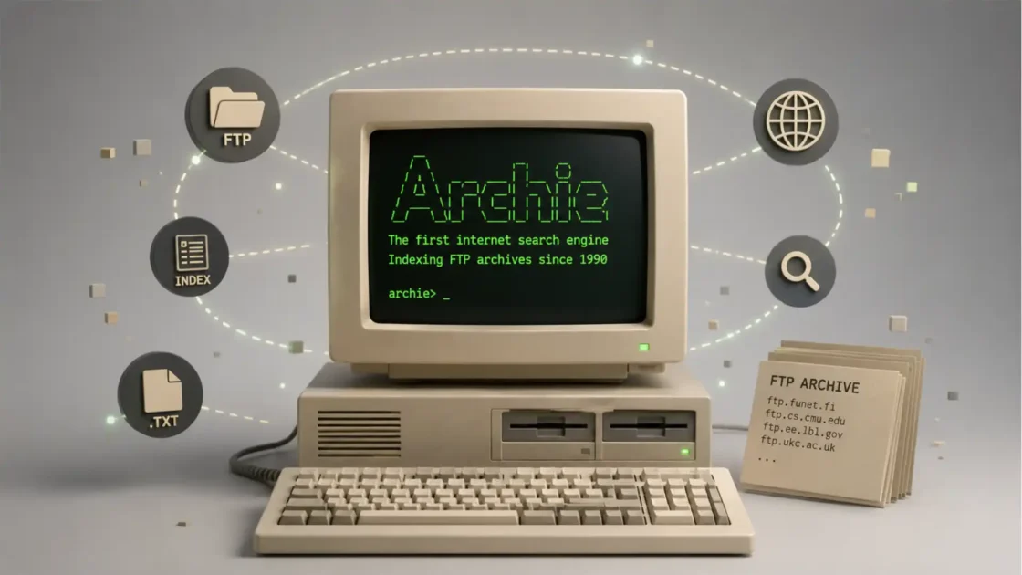 Before Google and before webpages, there was Archie