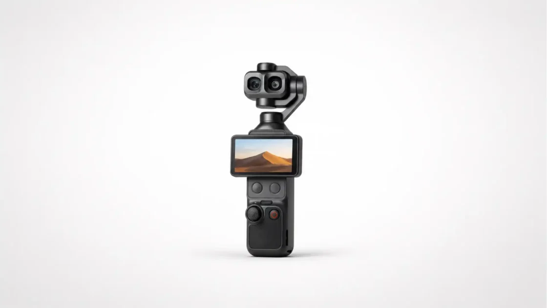 DJI Osmo Pocket 4P turns the pocket gimbal into a two-lens camera