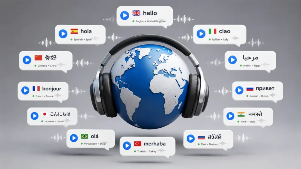 Forvo is the web’s most useful soundcheck