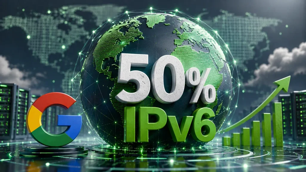 Google reaches 50% IPv6 as dual-stack debt becomes harder to ignore