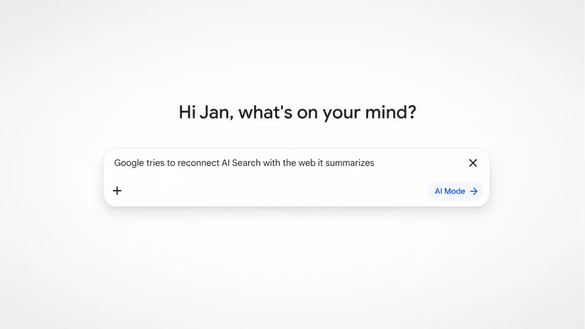 Google tries to reconnect AI Search with the web it summarizes