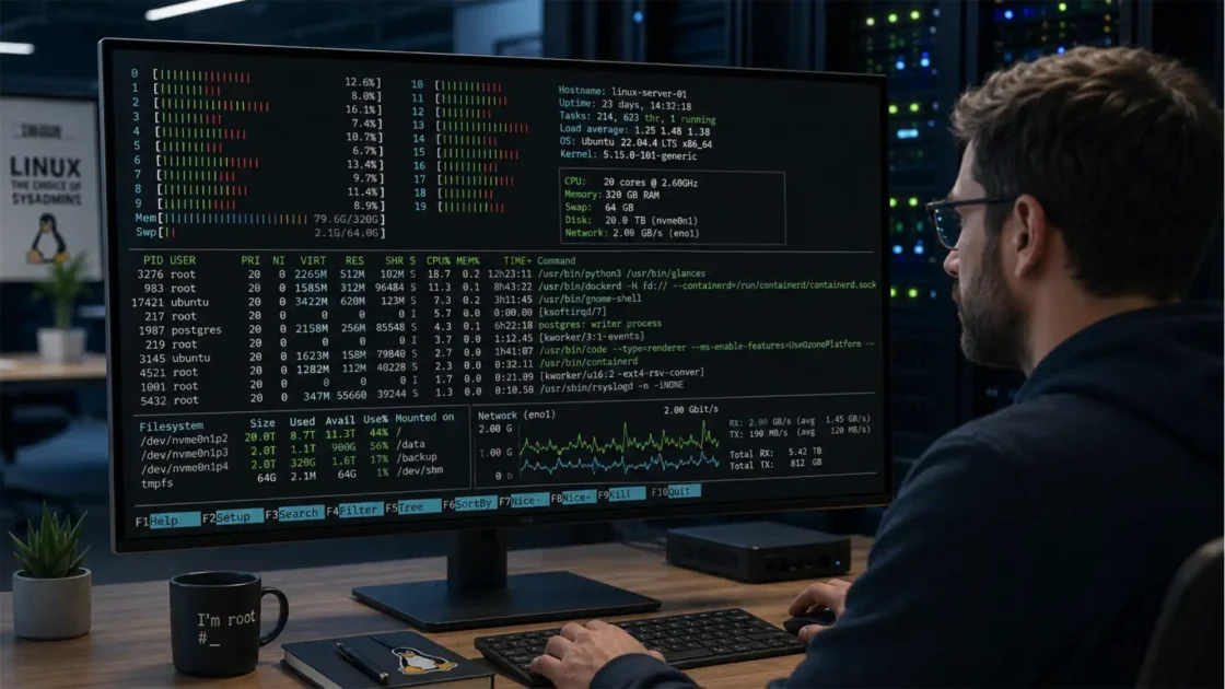 Linux servers do not maintain themselves