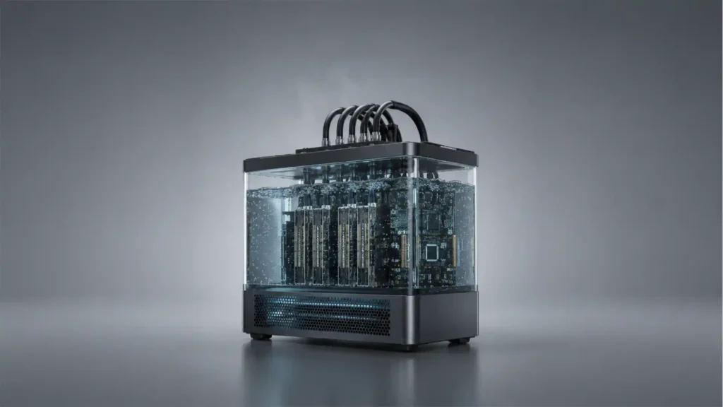 Liquid that boils at 50 °C may decide the shape of AI data centers