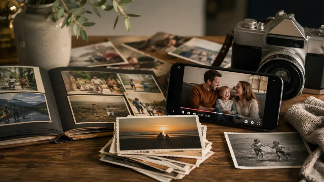 No AI can replace the family photo that actually happened