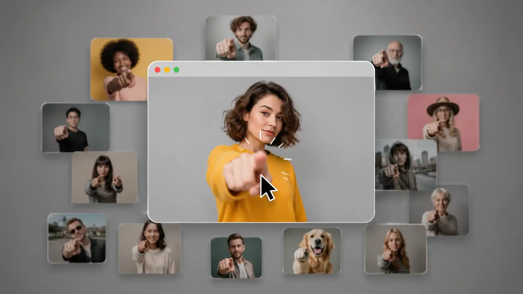 Pointer Pointer turns your cursor into the punchline