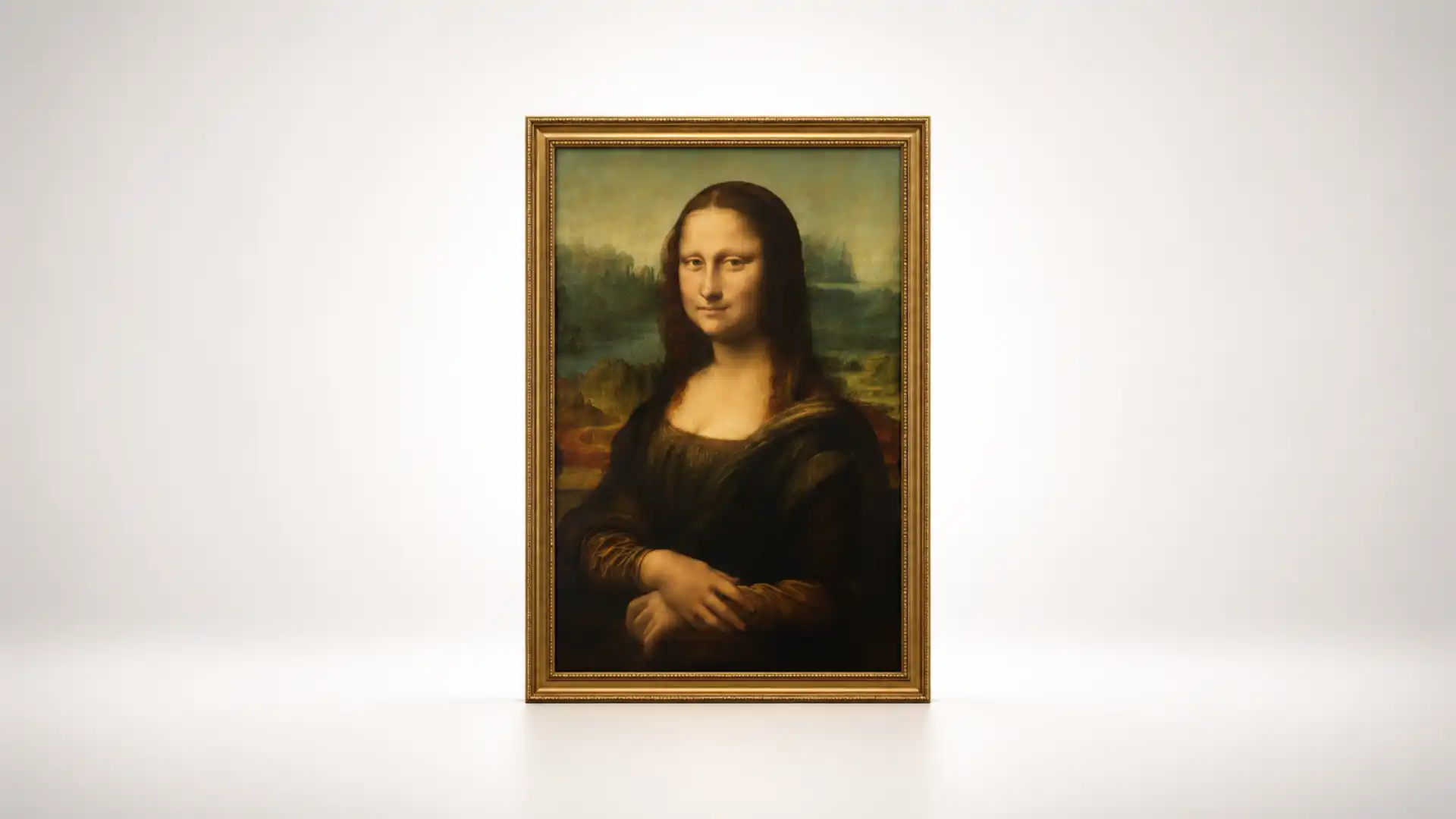 The internet address behind the Mona Lisa