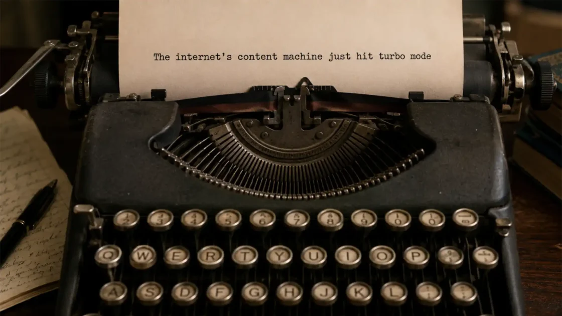 The internet’s content machine just hit turbo mode
