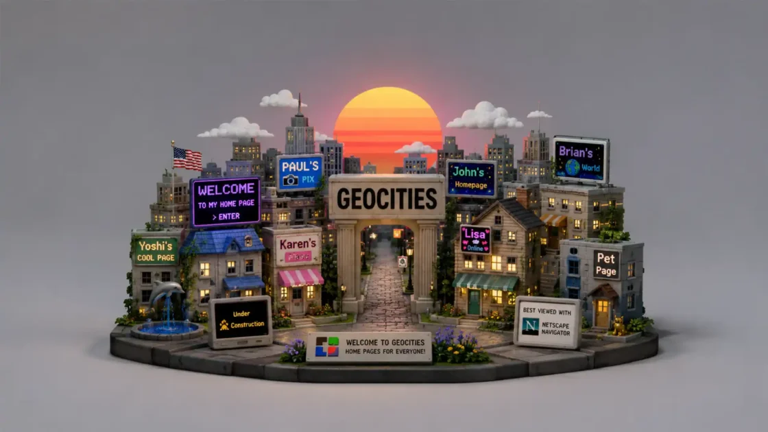 Walking through the ruins of GeoCities