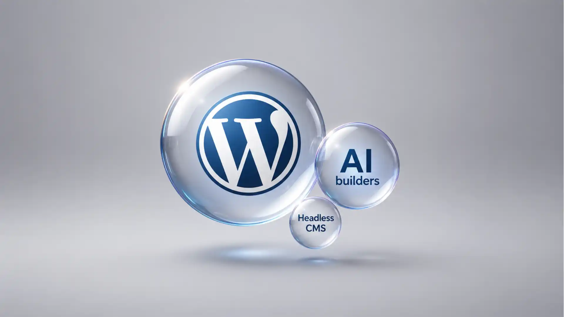 WordPress still runs the web, but AI builders and headless CMSs are rewriting the rules