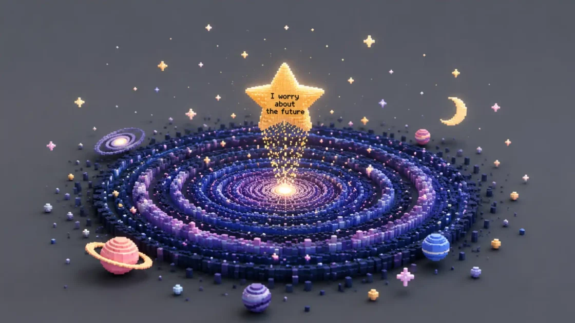 Your worry gets one minute in the stars