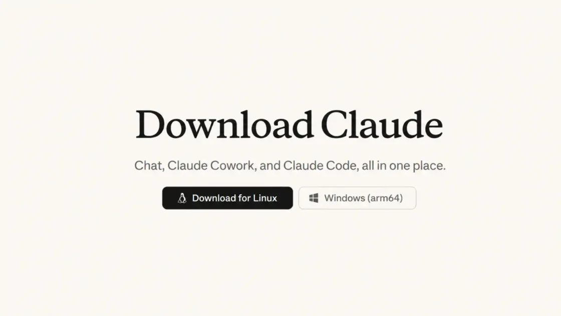 Anthropic gives Linux users a desktop route to Claude Code and Cowork