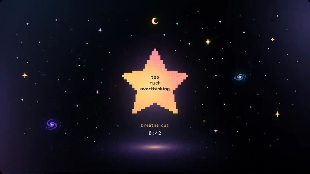 Pixel Thoughts makes your biggest worry look very small