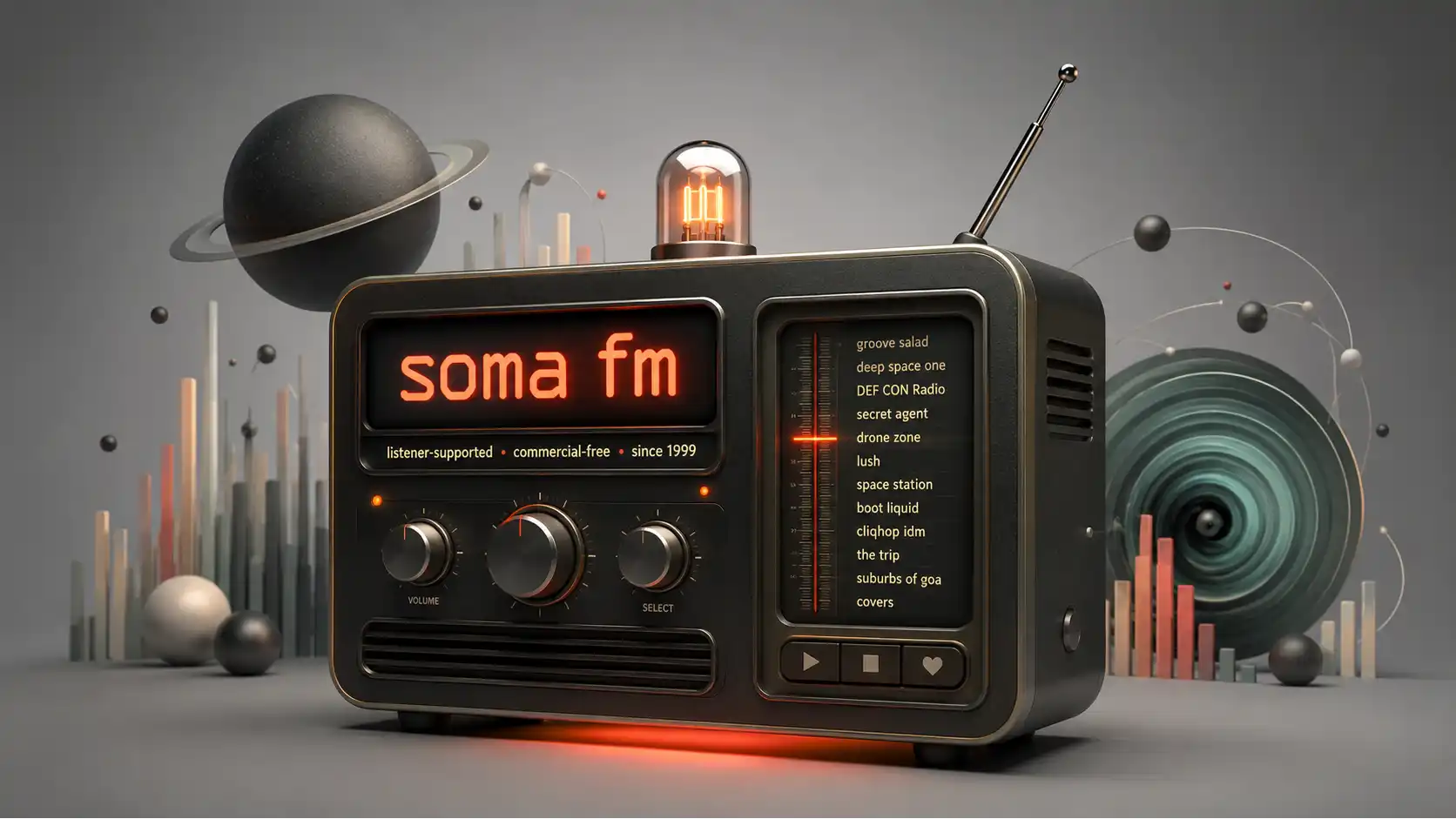 SomaFM still broadcasts from the good internet
