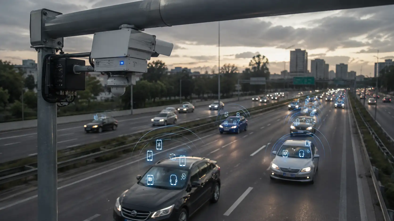 SignalTrace can link wireless device signatures to a passing car’s license plate