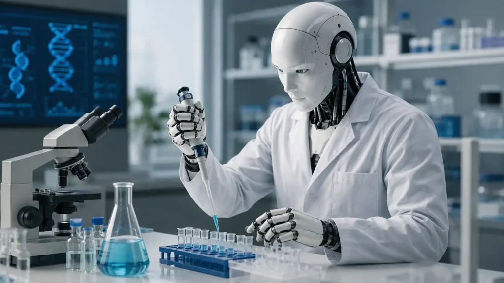AI can now work in a laboratory like a human researcher