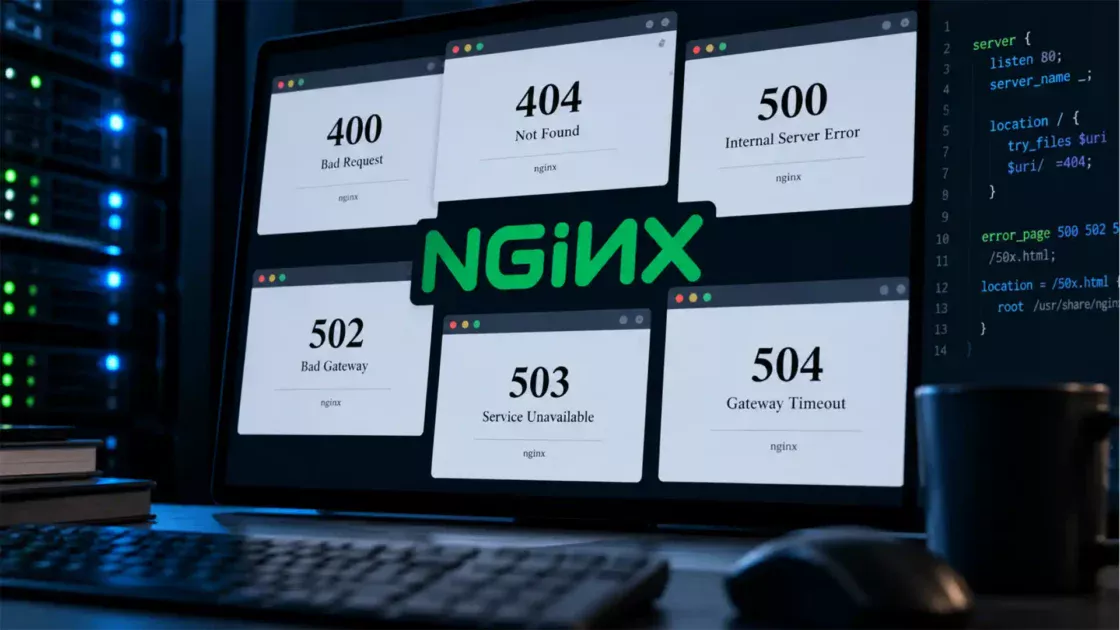 Every NGINX server error explained, from 400 to 504, with real fixes