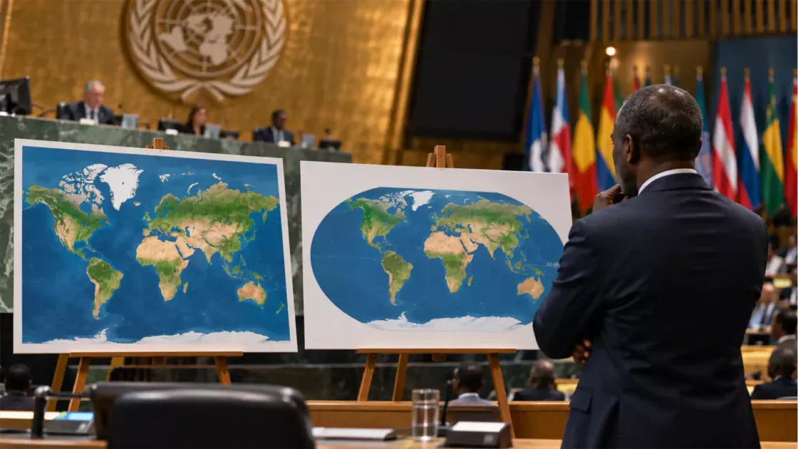 The UN fixed Africa’s size on paper and left the map servers untouched