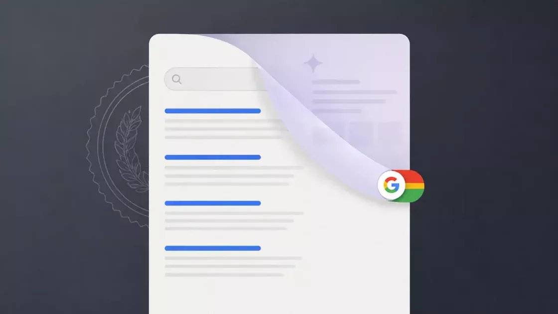 You can block your text from showing up in AI Overviews in Google Search Console
