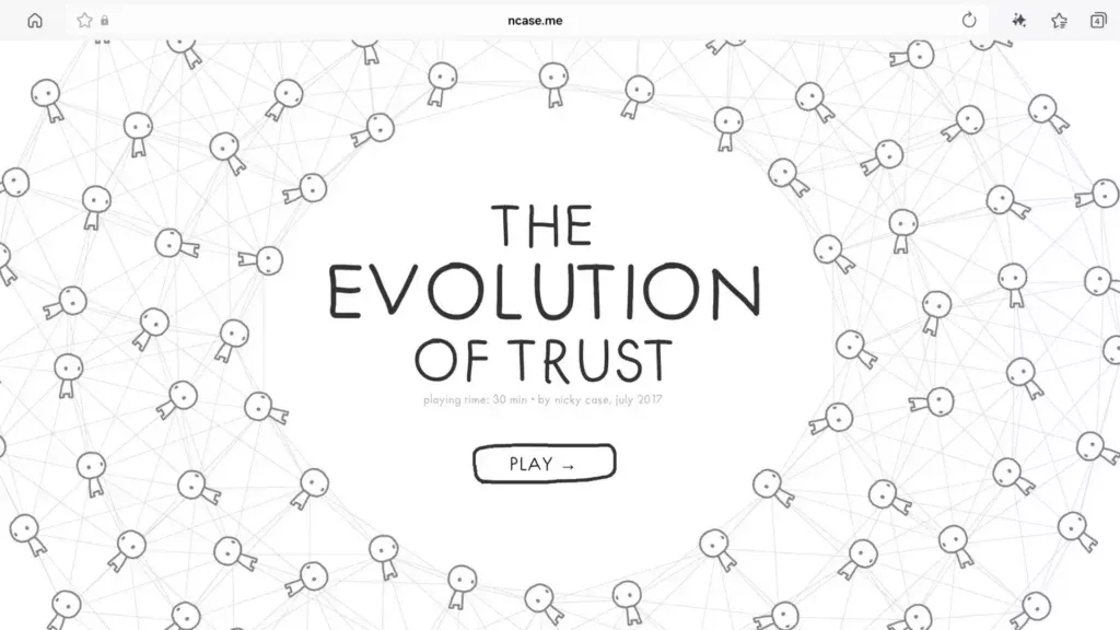 The Evolution of Trust makes you feel the cost of a broken promise
