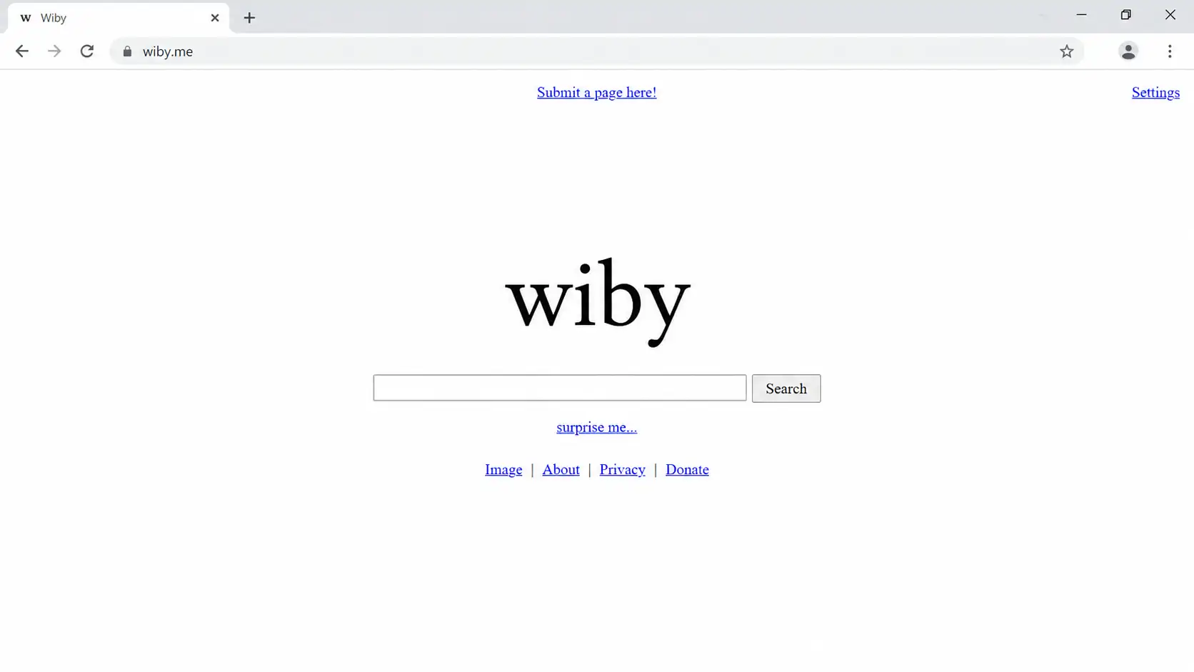 Wiby brings back the internet that search engines forgot
